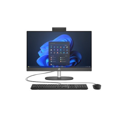 HP AiO računalo ProOne 245 G10 / AMD Ryzen 5 7520U, 23.8", 1920 x 1080, 16 GB, 256 GB SSD, Windows 11 Pro, crna